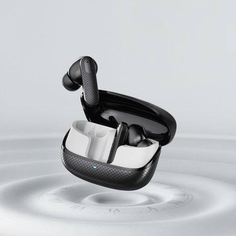 C-KOZA LUXE LT-03 [BLACK] | Premium TWS Earbuds with 50H Playtime, Extra Bass & Touch Controls