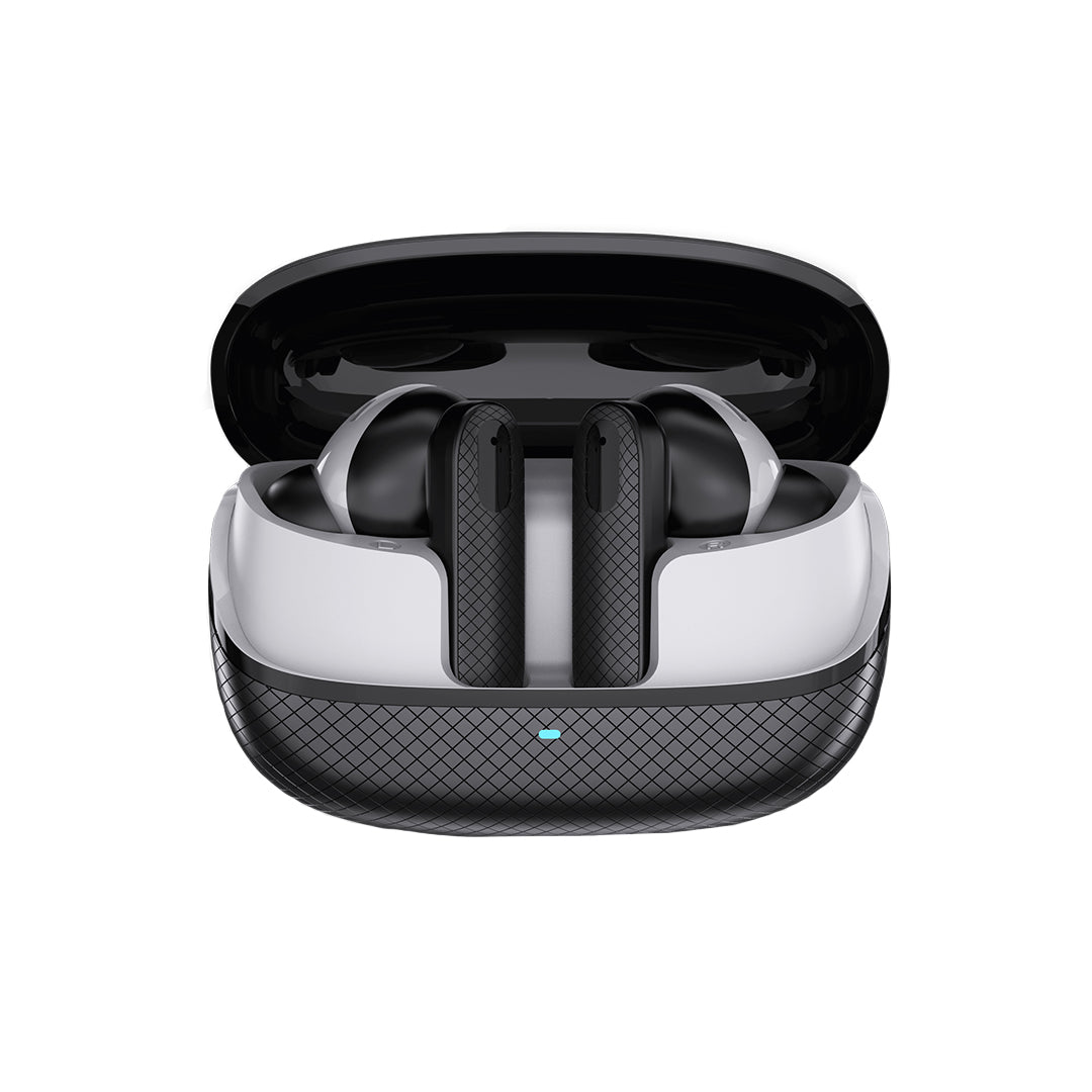 C-KOZA LUXE LT-03 [BLACK] | Premium TWS Earbuds with 50H Playtime, Extra Bass & Touch Controls