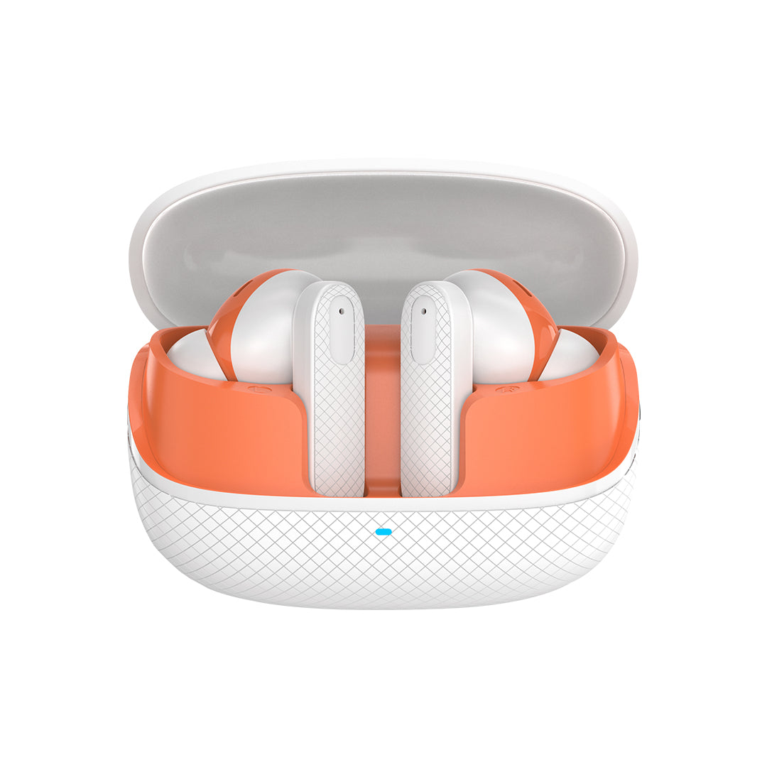 C-KOZA LUXE LT-03 [WHITE] | Premium TWS Earbuds with 50H Playtime, Extra Bass & Touch Controls